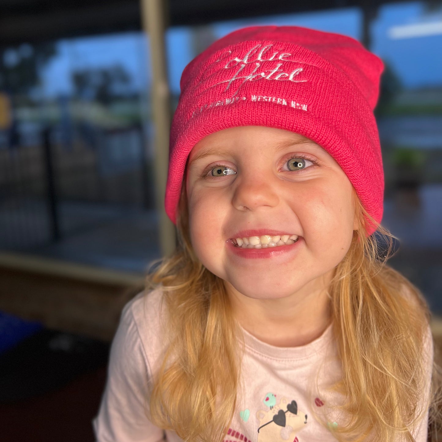 Pink Beanie