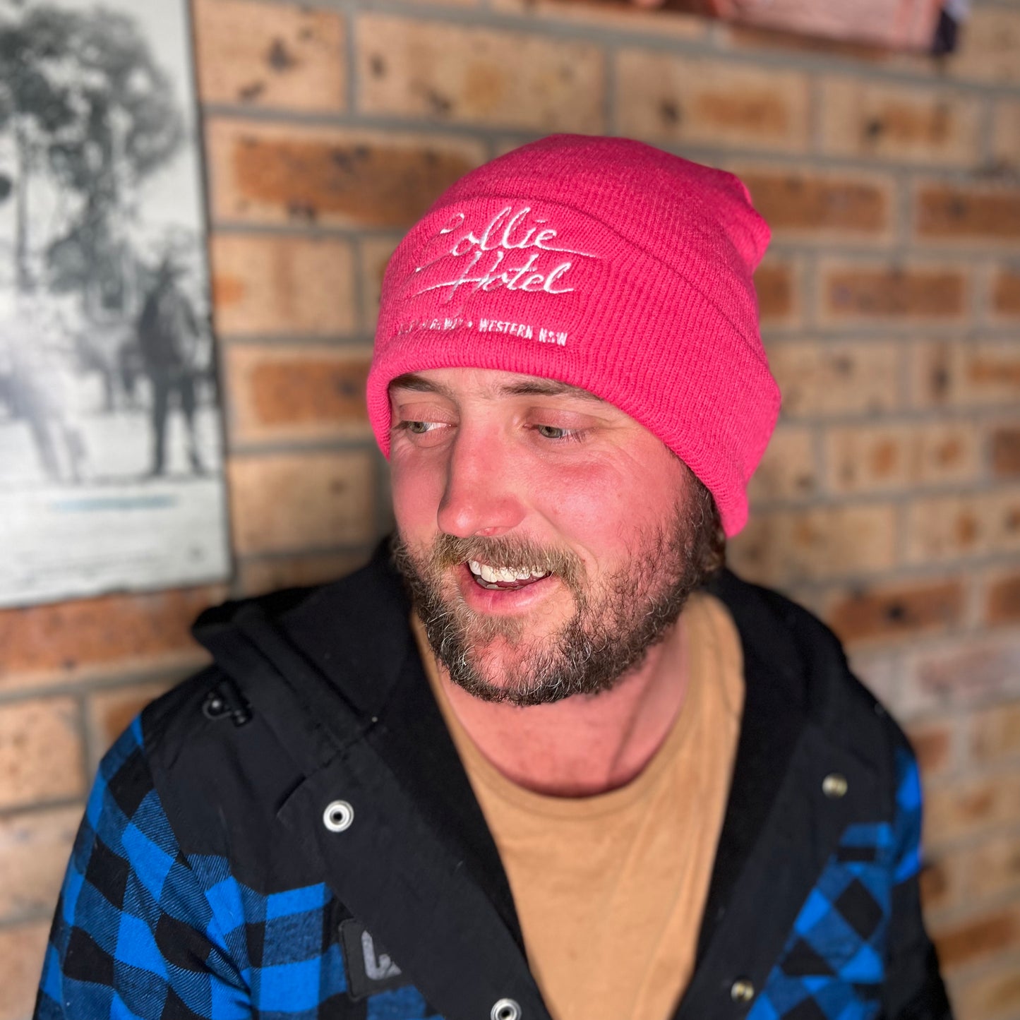 Pink Beanie