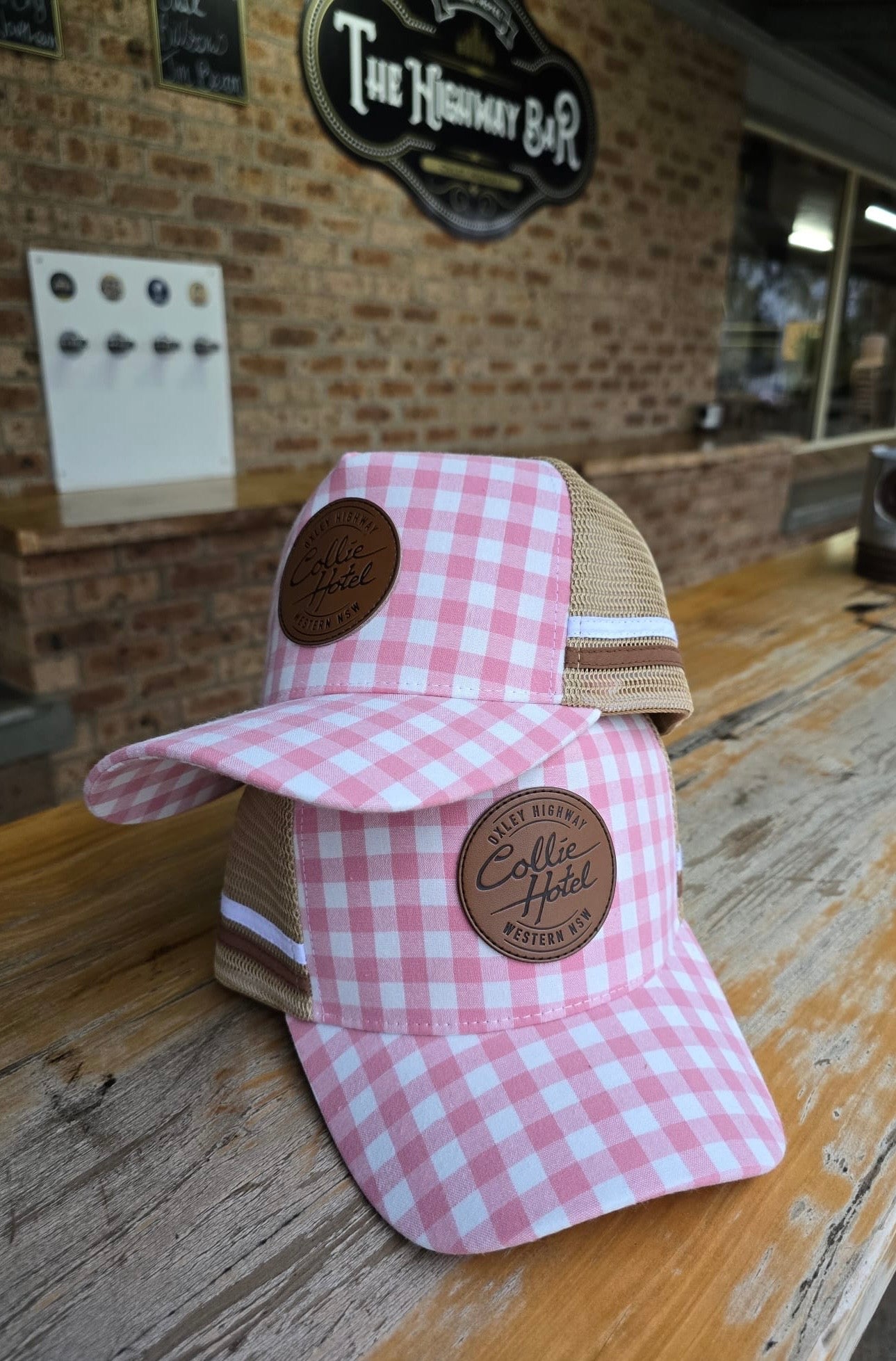 The Gingham trucker