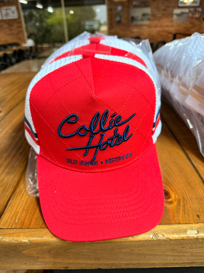 Collie Hotel "RED HOT" Truckers Cap