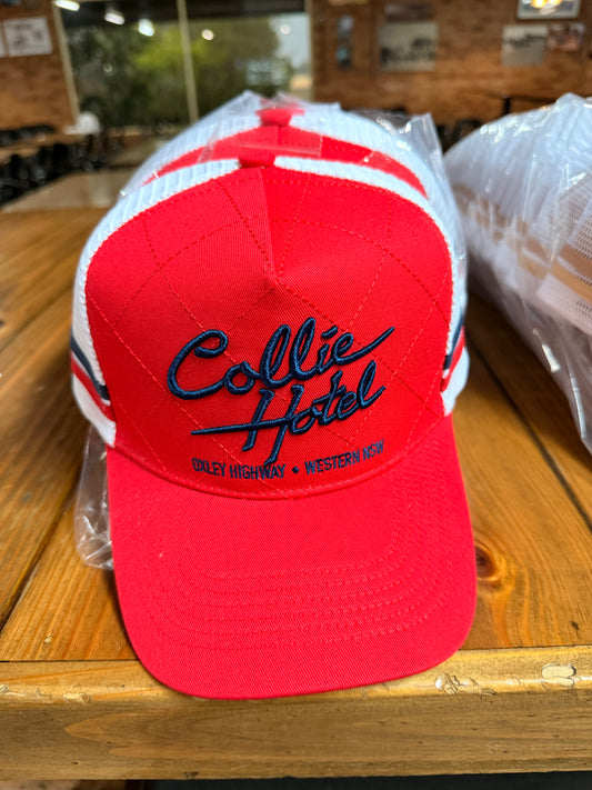 Collie Hotel "RED HOT" Truckers Cap