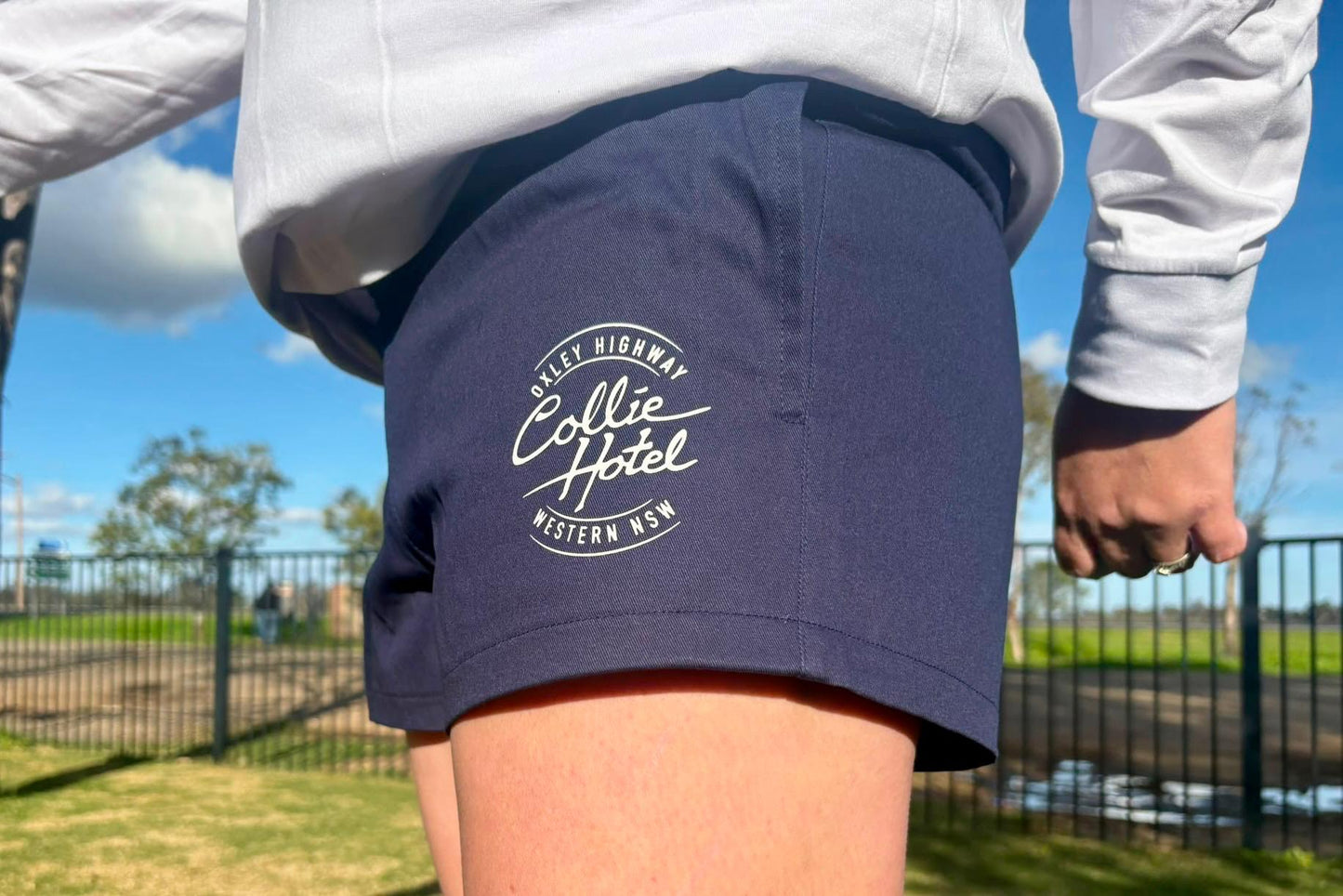 Navy Rugby Shorts (50+ UPF)