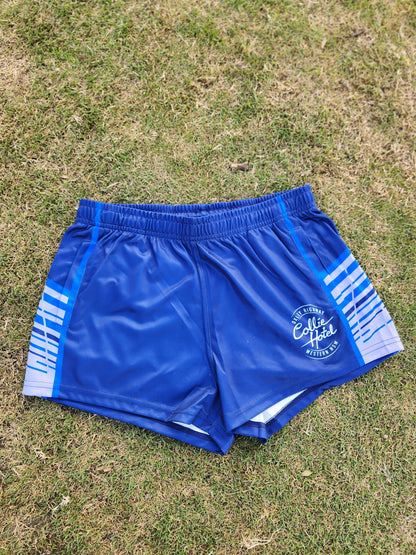 Blue Stripe League Shorts