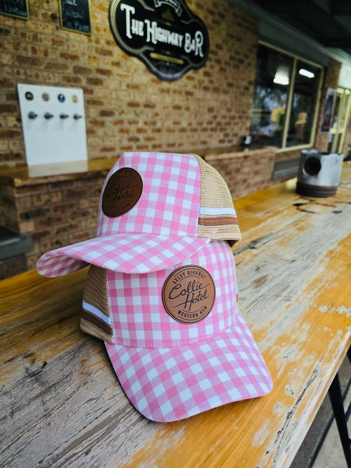 The Gingham trucker
